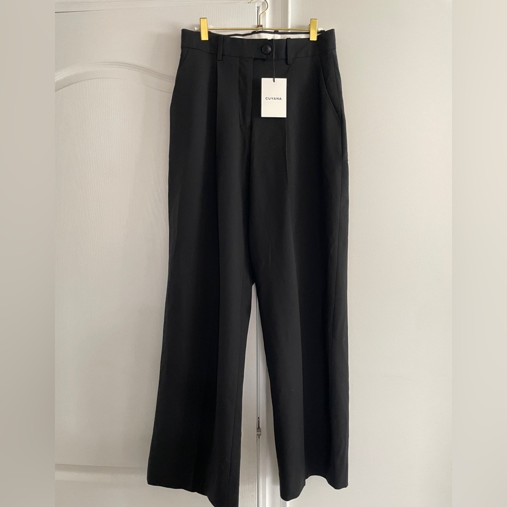 Cuyana Wool Wide Leg Pant Small/ 26-27